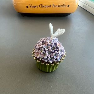 Flower Basket Trinket Box